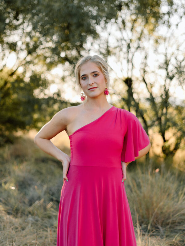 MiBella Bridesmaids Leah Dress Full View